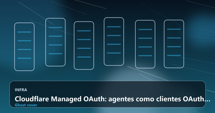 Cloudflare Managed OAuth: agentes como clientes OAuth de primeira classe, com segurança e governança para a era dos agentes