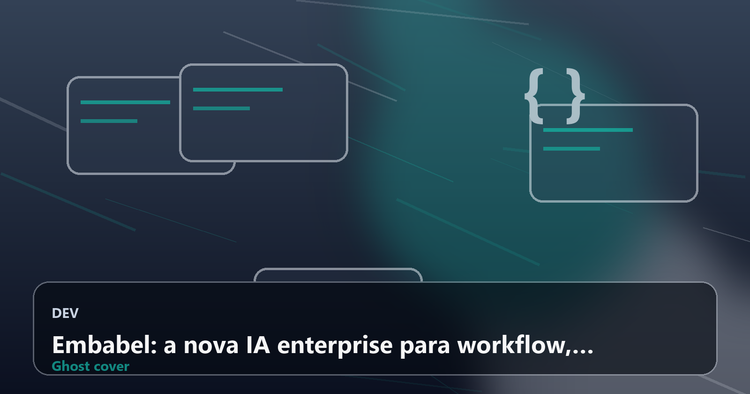 Embabel: a nova IA enterprise para workflow, controle e integração em Java