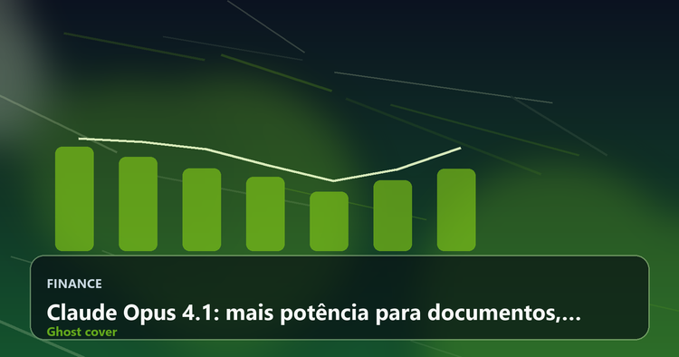 Claude Opus 4.1: mais potência para documentos, slides e análise financeira com custo operacional maior