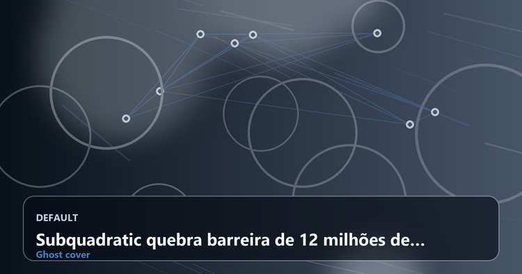 Subquadratic quebra barreira de 12 milhões de tokens com atenção linear — mas será que é real?