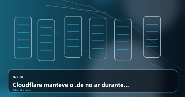 Cloudflare manteve o .de no ar durante apagão DNSSEC: lições de resiliência para operadores de DNS
