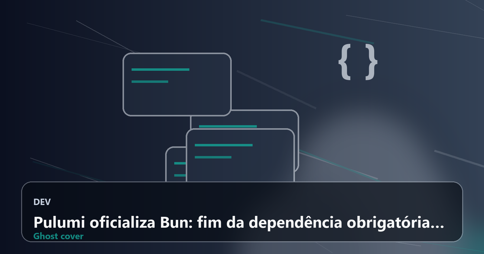 Pulumi oficializa Bun: fim da dependência obrigatória de Node.js em IaC?