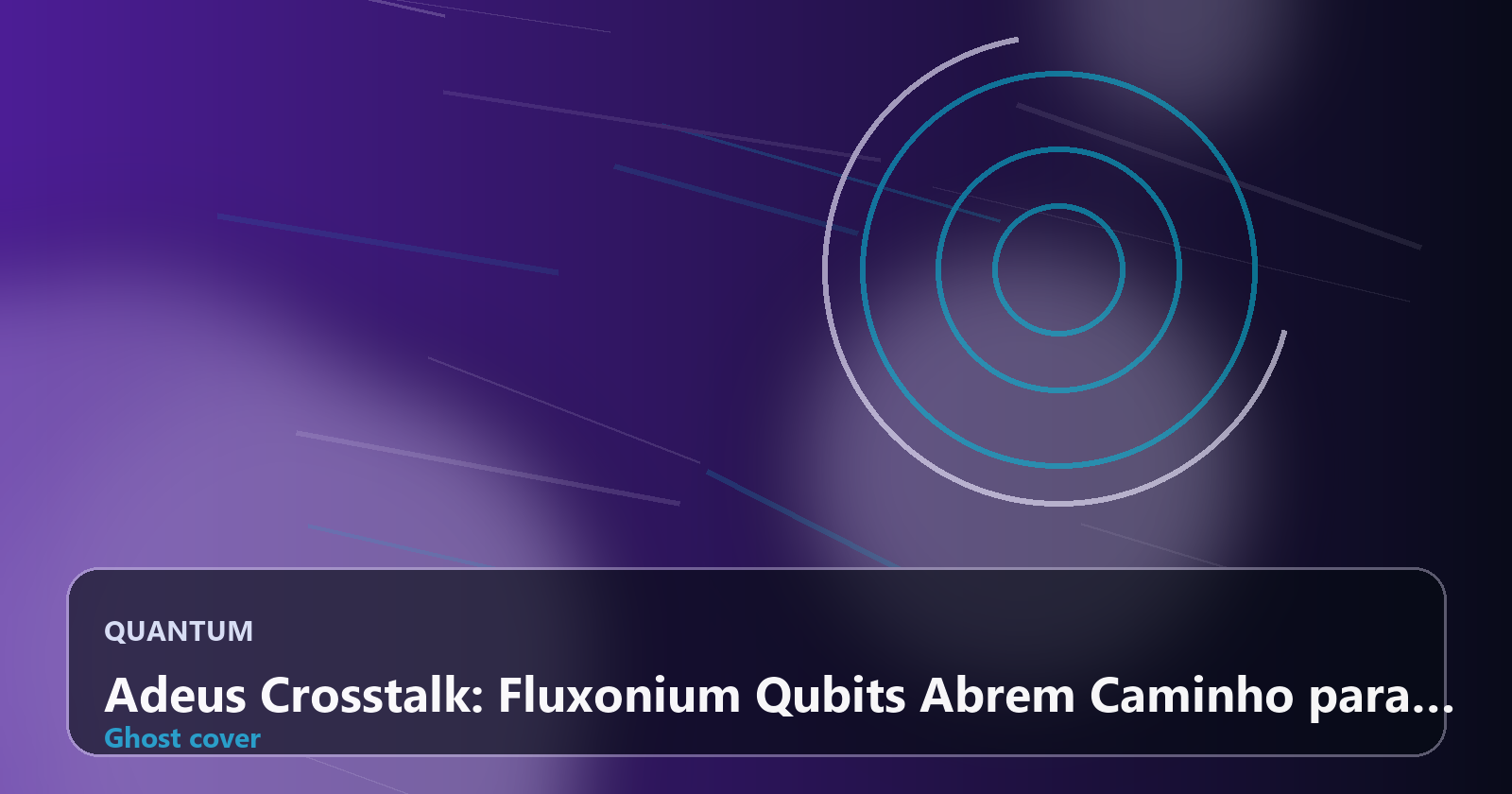 Adeus Crosstalk: Fluxonium Qubits Abrem Caminho para Computadores Quânticos Reais