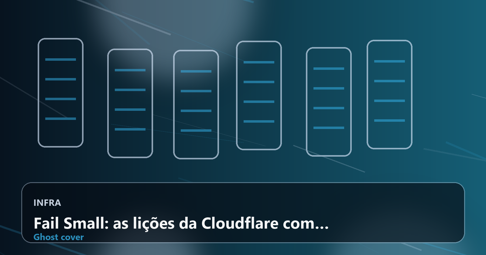 Fail Small: as lições da Cloudflare com dois outages globais e as práticas para nunca mais cair