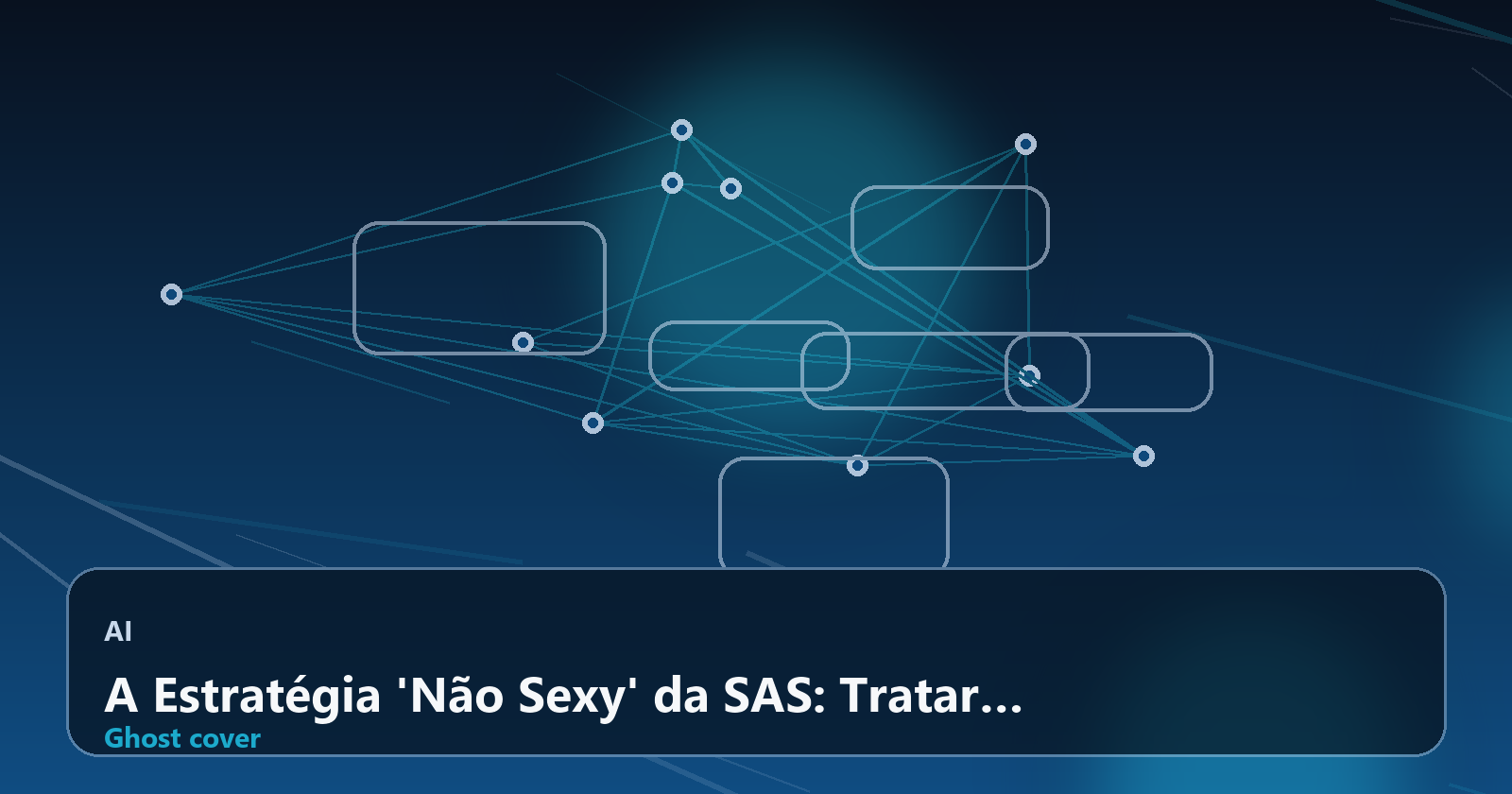 A Estratégia 'Não Sexy' da SAS: Tratar IA como 'Apenas uma Ferramenta' Conquista a Confiança das Fortune 500