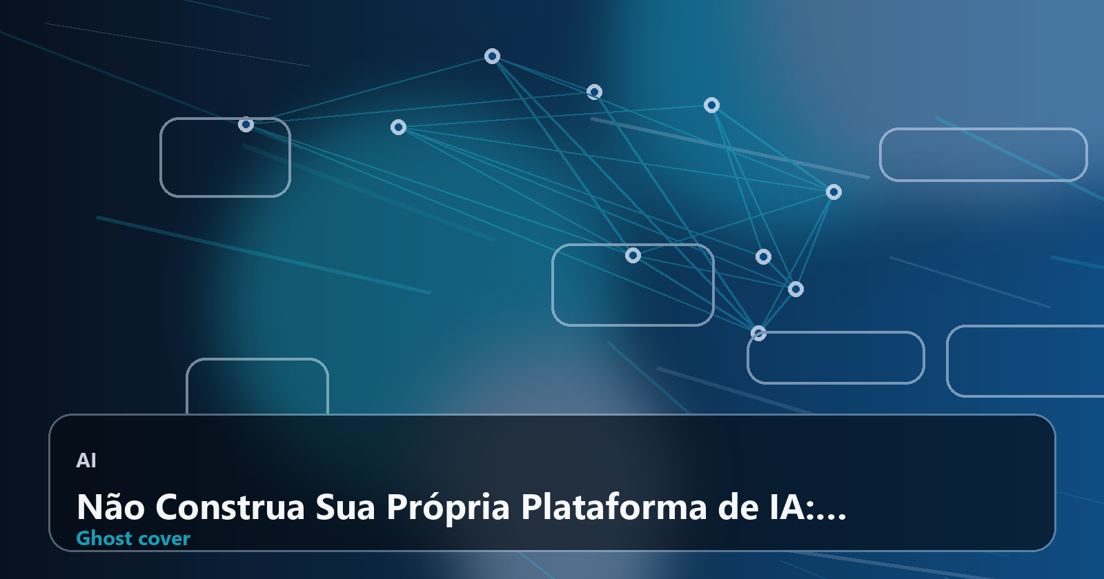 Não Construa Sua Própria Plataforma de IA: A Lição de 15 Anos do Tanzu Platform