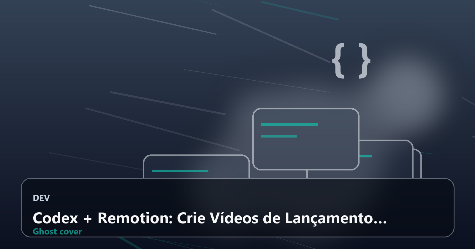 Codex + Remotion: Crie Vídeos de Lançamento em Uma Tarde, Sem After Effects