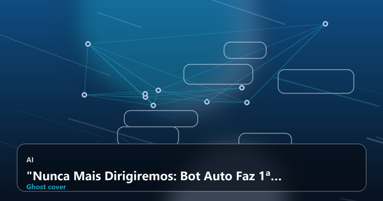 "Nunca Mais Dirigiremos: Bot Auto Faz 1ª Entrega Comercial Sem Ninguém a Bordo (230 Milhas, à Noite, no Texas)"